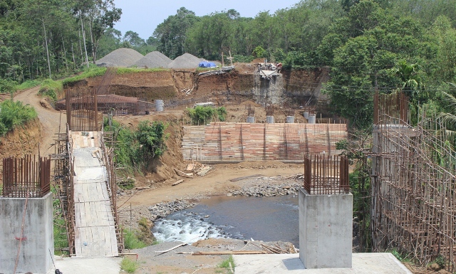 Besi Jembatan Musi II Dicuri