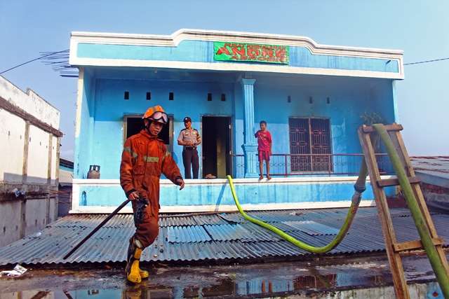 Terbakar, Pusat Kebugaran Batal Diresmikan