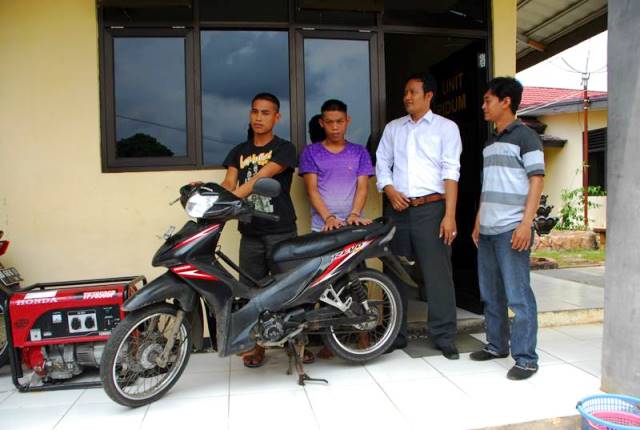 Dua Buronan Curanmor Bengkulu Utara Diringkus