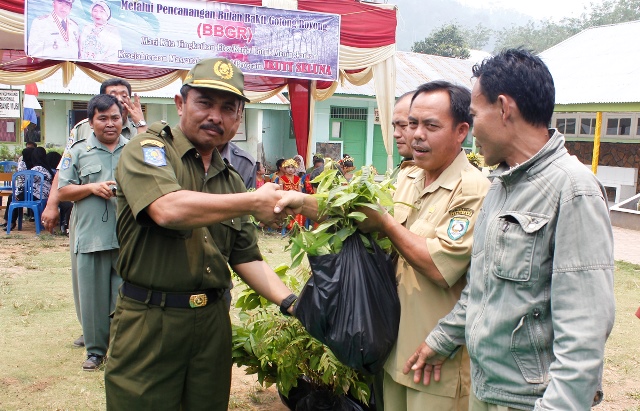 Gotong Royong Bagikan Bibit