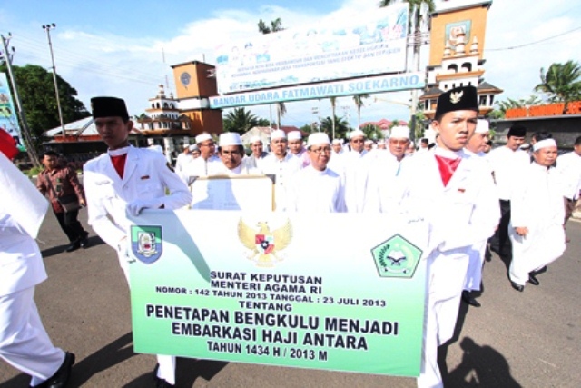 Tempo 2 Tahun, Bengkulu jadi Embarkasi Haji Antara
