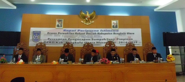 Aliantor, Sutrisno dan Parmin, Resmi Pimpin Dewan