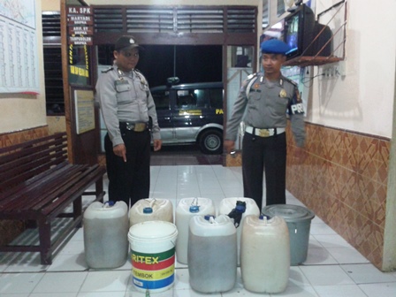 Operasi Pekat, 230 Liter Tuak Disita