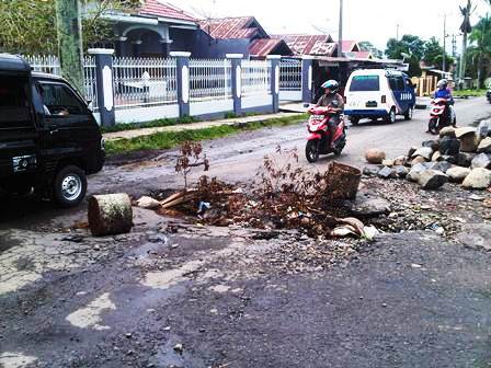 Infrastruktur 8 Desa Rusak Parah