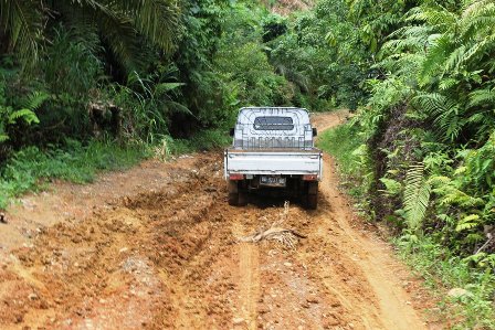 Jalan ke Cinto Mandi Dibangun Tahun 2015