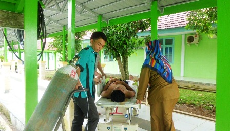 Dua Siswa SMP Patah Kaki