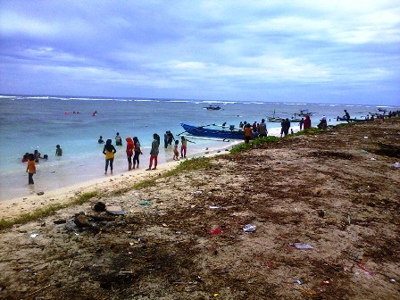 Tahun Baru, Pantai Padat Wisatawan