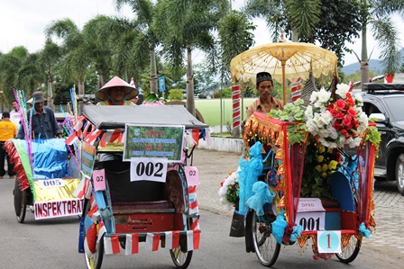 Bupati Lepas Pawai Pembangunan