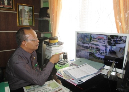 SMAN 1 Cursel Pasang CCTV