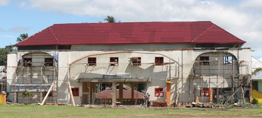 Gedung SMPN 2 Curup Tak Selesai