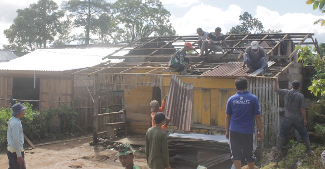 Puting Beliung, 48 Rumah Rusak Berat dan Ringan