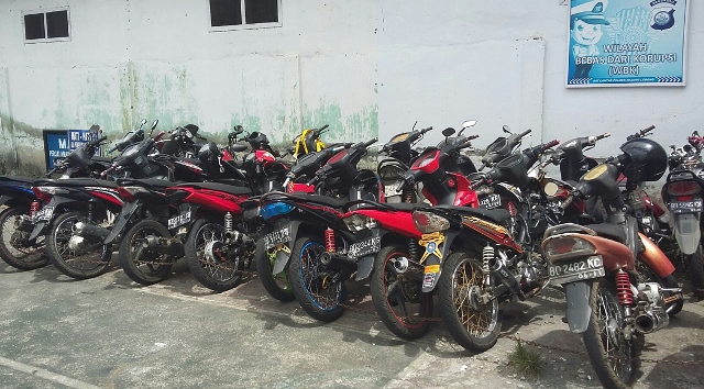 Timsus Curanmor Polres Rejang Lebong Amankan 17 Motor