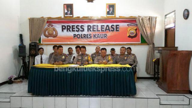 Ini Empat Kasus Menonjol di Polres Kaur