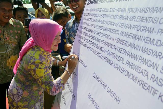 Menuju Revolusi Mental Berbasis Keluarga, Wawali Resmikan Kampung Sejahtera