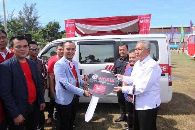 M Soleh Sumbangkan 4 Ambulance Gratis