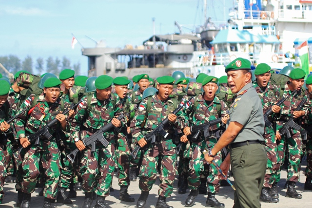 350 TNI Amankan Perbatasan RI