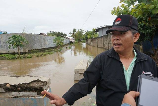 Hujan Semalaman, Ratusan Rumah  Terendam Banjir