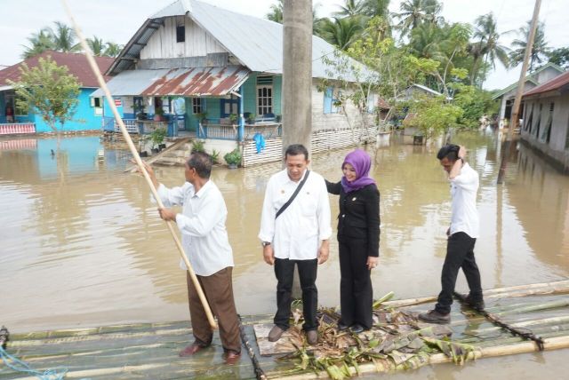 Dewan Kota Tinjau Lokasi Banjir