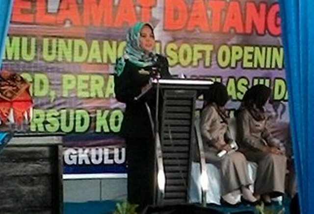 Soft Opening Ruang IGD, Perawatan Kelas III dan VIP RSUD Kota Bengkulu