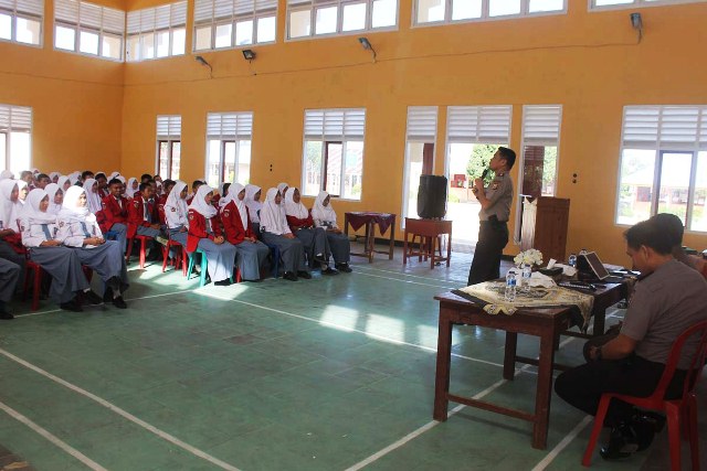 Kapolres Sosialisasi ke Sekolah