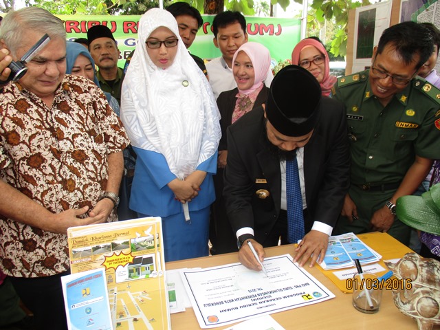 Pemkot Bengkulu launching 1.000 Rumah PNS