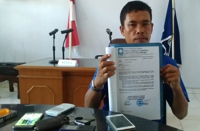 DPD PAN Bengkulu Tolak Calon Non Kader