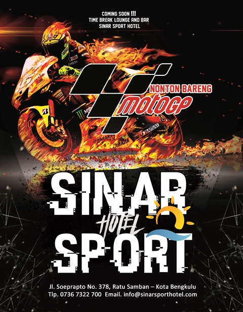 Time Break Lounge Bar Sinar Sport Hotel Siap Menyambut GP 2016
