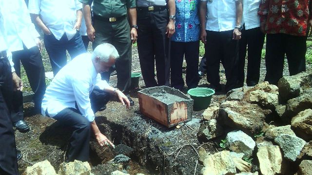 Pembangunan Masjid MA Baitul Makmur Dimulai, Wabup Siap Bantu