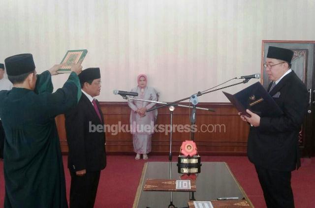 Iskandar ZO Jabat Asisten II Pemprov Bengkulu