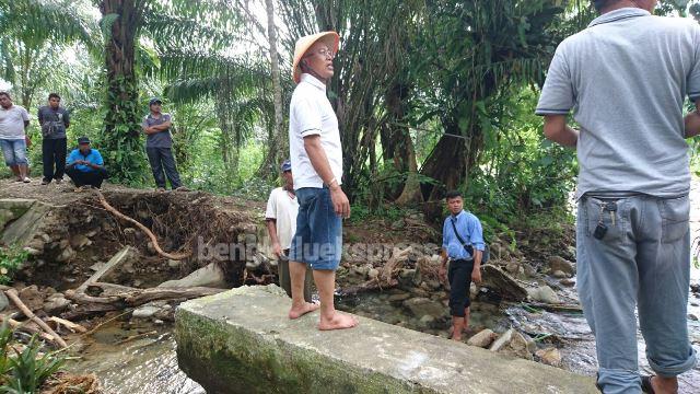 Irigasi Jebol 45 H Sawah Terancam Gagal Panen