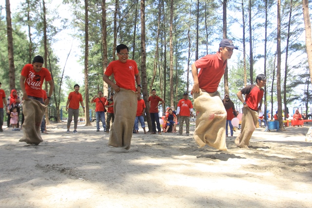 Serunya Gathering Family Bengkulu Ekspress