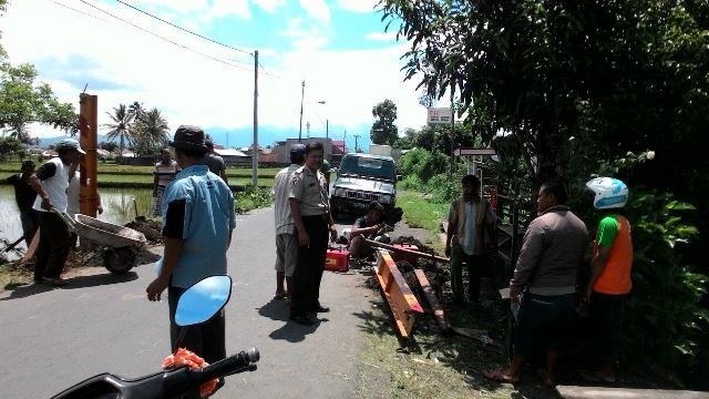 Jalan Suherman Diportal Warga Talang Benih Curup