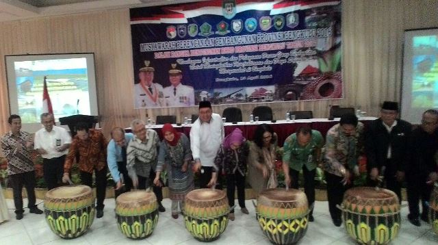 Gubernur Buka Musrenbang Provinsi Bengkulu 2016