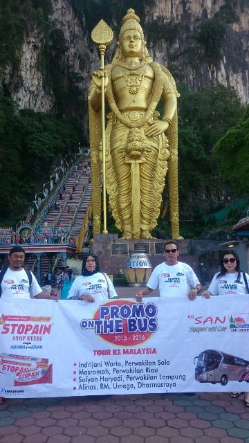 Promo On The Bus, San Berangkatkan 4 Perwakilan Ke Malaysia