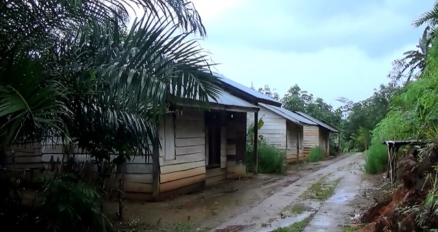 Puluhan Rumah Transmigrasi Mubazir