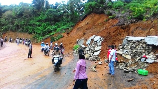 Tebing Talang Ulu Mengkhawatirkan