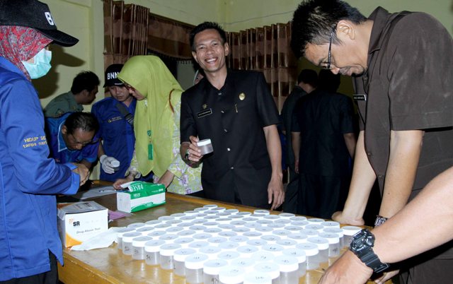 Puluhan Pejabat Pemkab Bengkulu Utara Mangkir Tes Urine