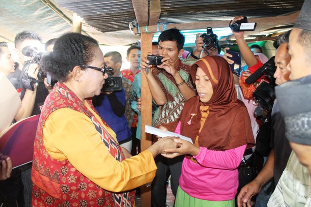 Kunjungan Menteri Pemberdayaan Perempuan dan Perlindungan Anak  ke Rejang Lebong