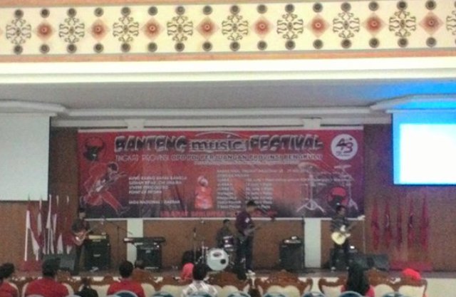 Peringati HUT PDIP ke- 43, DPD Bengkulu Gelar Banteng Music Festival