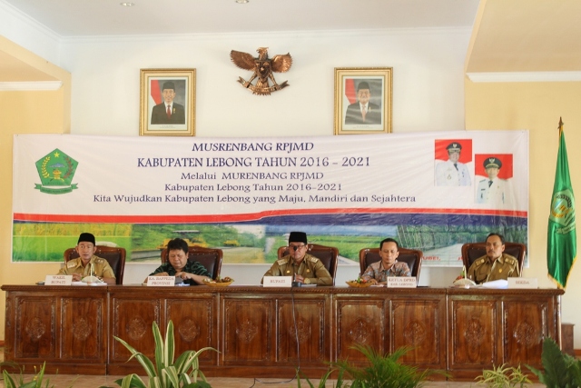 Pemkab Lebong Siapkan 7 Program RPJMD