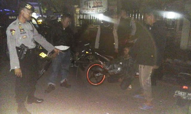 Bubarkan Balap Liar, 3 Motor Diamankan