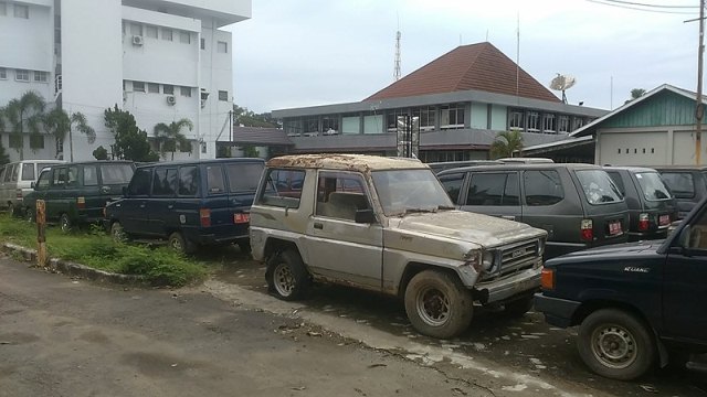 Pemprov Bengkulu Lelang Mobnas Rusak