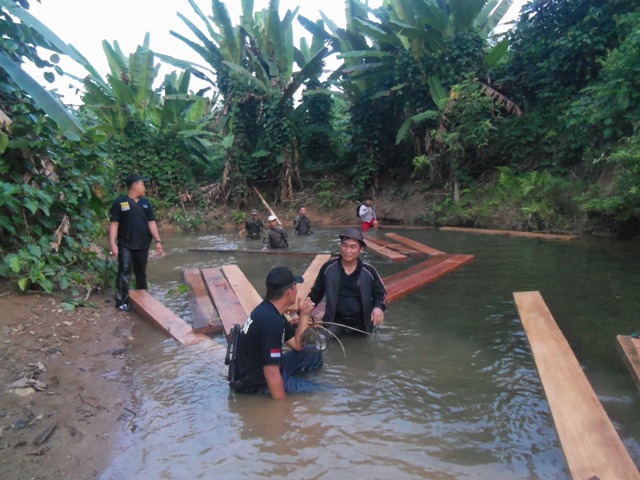 Dua Kubik Kayu Diamankan