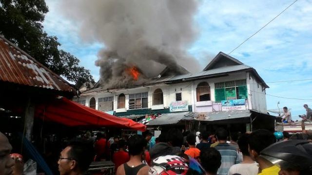 Lagi, Pasar Ampera Terbakar