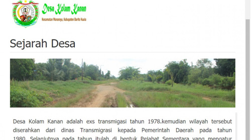 Inilah Desa Pertama yang Punya Website Resmi