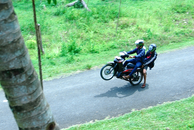 Motor Dinas Ikut Balap Liar