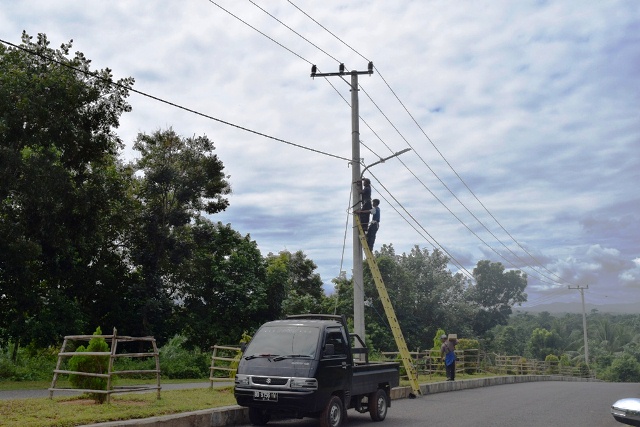 20% Lampu Jalan di Kabupaten Kaur Rusak