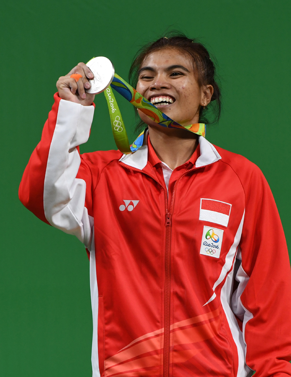 Rio 2016 : Hamdalah..Sri Wahyuni Sumbang Medali Pertama Indonesia