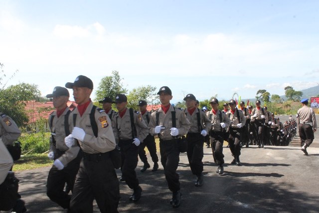 75 Siswa Polri Pendidikan di SPN Bukit Kaba