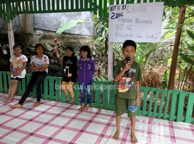 HUT RI ke-71, Warga Jalan Gedang Gelar Lomba Menghafal Pancasila